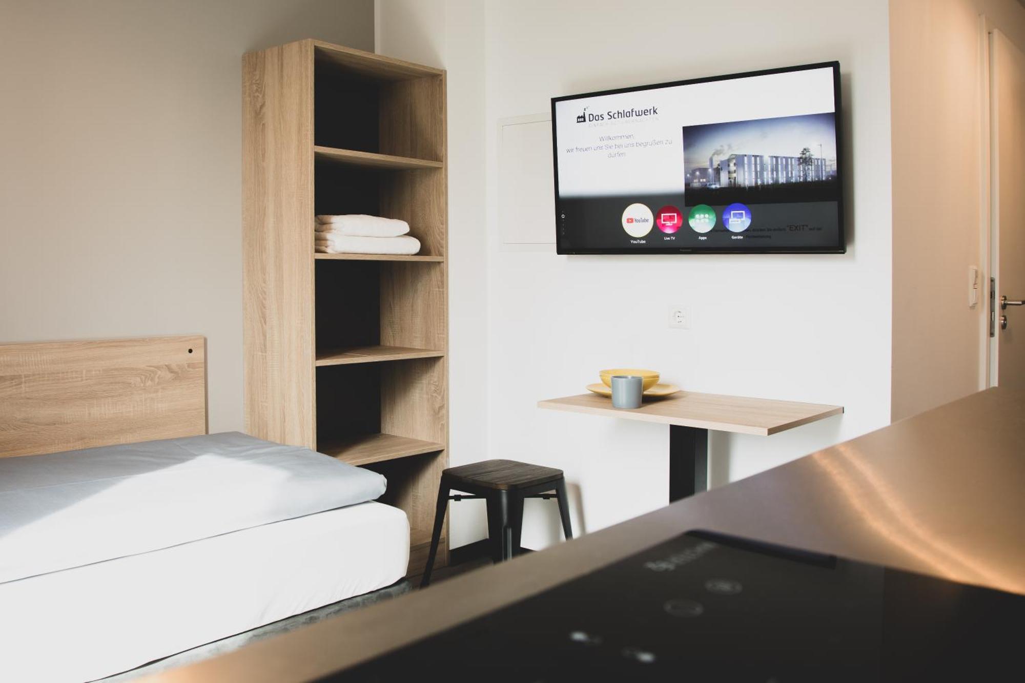 Das Schlafwerk Stuttgart-Nord Volldigitales Hotel-Self-Check In - Keine Rezeption-Lowbudget-Cashless Korntal-Münchingen Extérieur photo